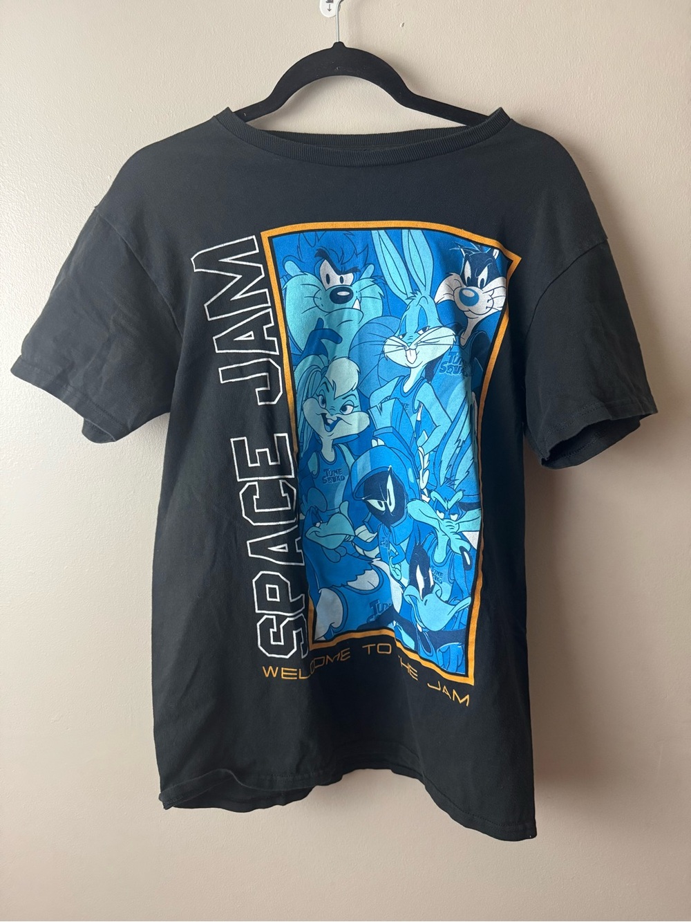 Space Jam Looney Tunes Graphic T-Shirt Medium